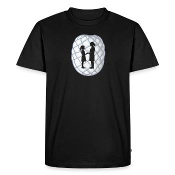 Kinderarzt Kinder Behandlung - Männer Premium Bio T-Shirt - Schwarz - Vorne - Nico (187cm)