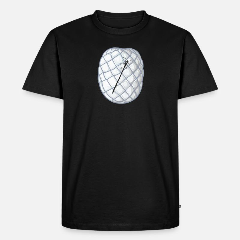 Magier Zauberer Illusionen - Männer Premium Bio T-Shirt - Schwarz