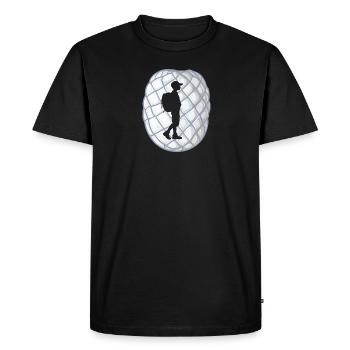 Scout Adventure Camping - T-shirt Premium bio Homme - noir - Devant - Nico (187cm)