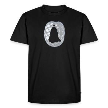 Ghost Undead - Men's Premium Organic T-Shirt - black - Front - Nico (187cm)
