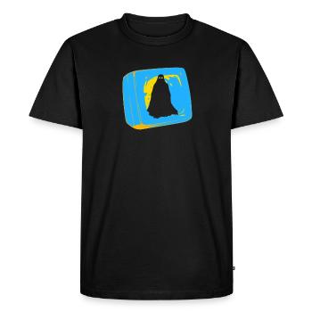 Ghost Ghost Terror - Men's Premium Organic T-Shirt - black - Front - Nico (187cm)