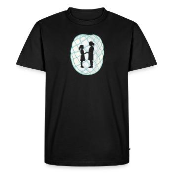 Pediatrician Children's Health - Men's Premium Organic T-Shirt - black - Front - Nico (187cm)