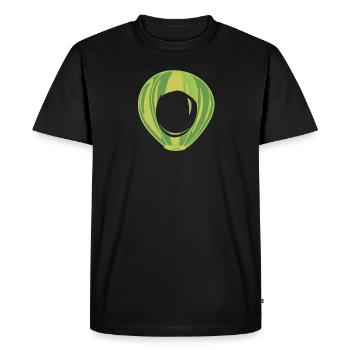 Rugby Essai Coup de pied - T-shirt Premium bio Homme - noir - Devant - Nico (187cm)