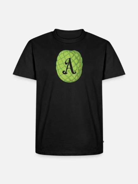Calligraphy Stationery Ink - Men's Premium Organic T-Shirt - black