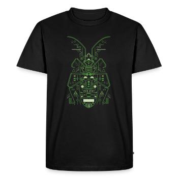 bug - T-shirt Premium bio Homme - noir - Devant - Nico (187cm)