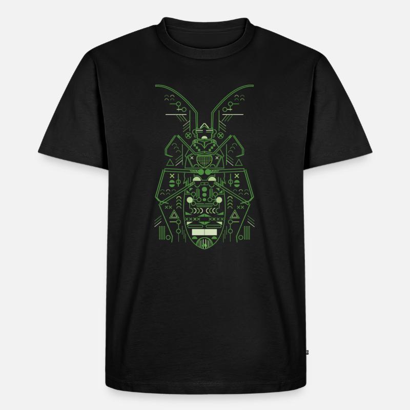 Fehler - Männer Premium Bio T-Shirt - Schwarz
