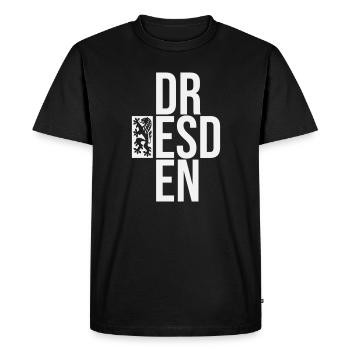 DR ESD EN - T-shirt Premium bio Homme - noir - Devant - Nico (187cm)