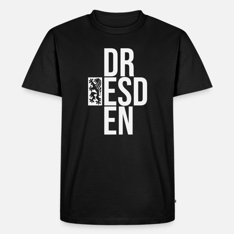 DR ESD EN - Männer Premium Bio T-Shirt - Schwarz