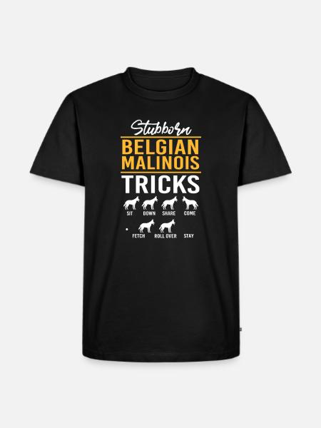 Belgischer Malinois - Männer Premium Bio T-Shirt - Schwarz