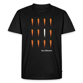 Joint de cannabis légal High Cannabis Club - T-shirt Premium bio Homme - noir - Devant - Nico (187cm)