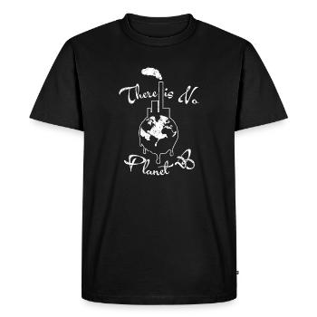 No Planet B - Umweltverschmutzung - Earth Day-Erde - T-shirt Premium bio Homme - noir - Devant - Nico (187cm)