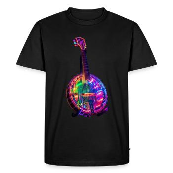Banjo - T-shirt Premium bio Homme - noir - Devant - Nico (187cm)