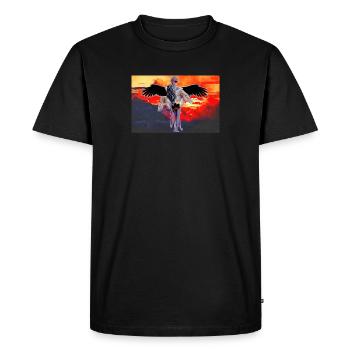 Intim surnaturel - T-shirt Premium bio Homme - noir - Devant - Nico (187cm)