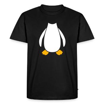 Pingouin Costume Animal Carnaval Animal Costume Drôle - T-shirt Premium bio Homme - noir - Devant - Nico (187cm)