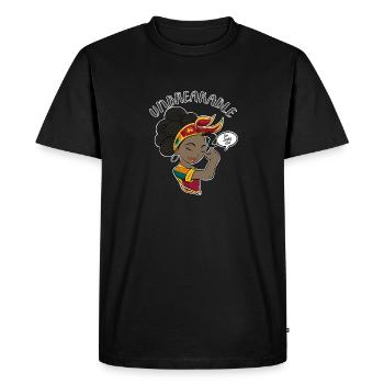 Sri Lanka Girl Unbreakable Sri Lanka Heritage Sri - T-shirt Premium bio Homme - noir - Devant - Nico (187cm)