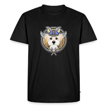 Maltais I Valhalla I Viking - T-shirt Premium bio Homme - noir - Devant - Nico (187cm)