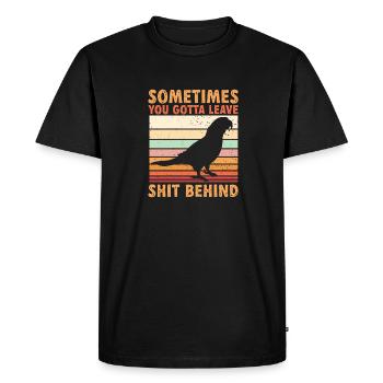 Molinasittich Perroquet Oiseau Perruche du Soleil - T-shirt Premium bio Homme - noir - Devant - Nico (187cm)