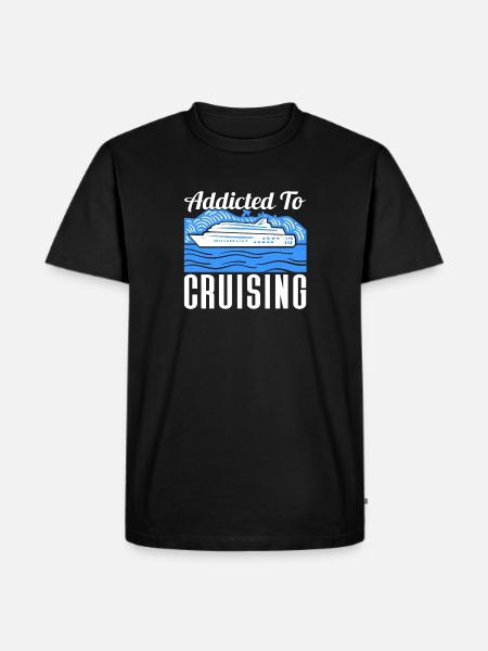 Croisière Croisière Vacances Mer - T-shirt Premium bio Homme - noir
