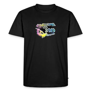 Awesome since 2010. Wakeboard Lifestyle - Men's Premium Organic T-Shirt - black - Front - Nico (187cm)