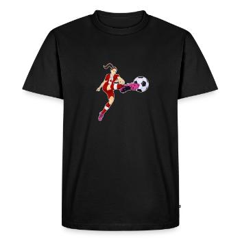 Canadian National Soccer Team I Football Canada - Men's Premium Organic T-Shirt - black - Front - Nico (187cm)