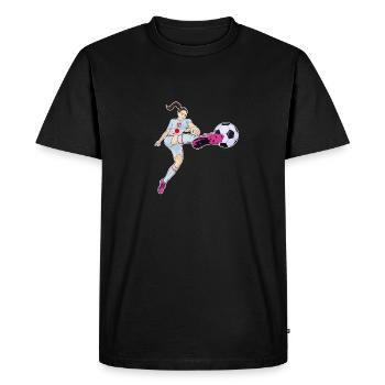 Équipe du Japon de football I Football Japon - T-shirt Premium bio Homme - noir - Devant - Nico (187cm)