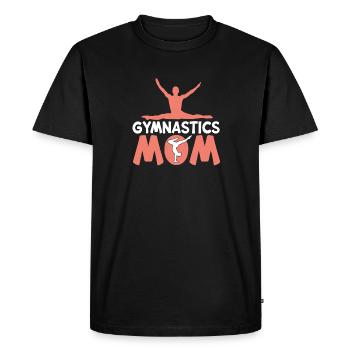 Acrobat Gymnastique Gymnastique Tumbling - T-shirt Premium bio Homme - noir - Devant - Nico (187cm)