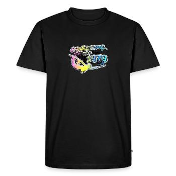 Awesome since 1979. Wakeboard Lifestyle - Men's Premium Organic T-Shirt - black - Front - Nico (187cm)