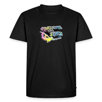 Awesome since 1972. Wakeboard Lifestyle - Men's Premium Organic T-Shirt - black - Front - Nico (187cm)