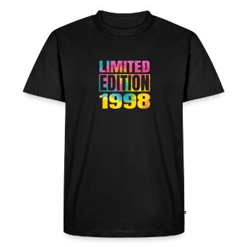 Edition Limitée 1998 Graffiti - T-shirt Premium bio Homme - noir - Devant - Nico (187cm)