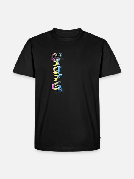 Édition limitée 1976 Graffiti - T-shirt Premium bio Homme - noir
