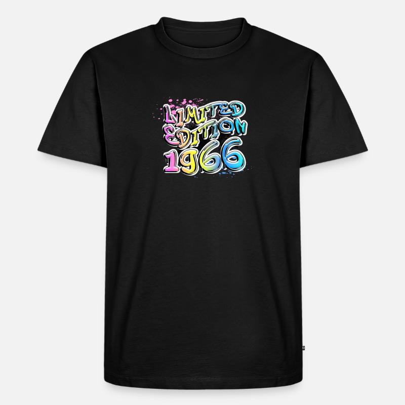 Édition limitée 1966 Graffiti - T-shirt Premium bio Homme - noir