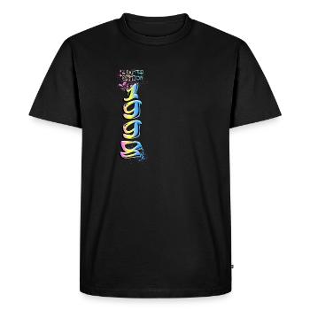 Edition Limitée 1998 Graffiti - T-shirt Premium bio Homme - noir - Devant - Nico (187cm)