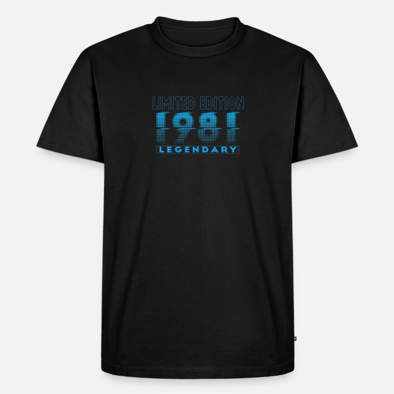 Édition limitée 1981 Graffiti - T-shirt Premium bio Homme - noir