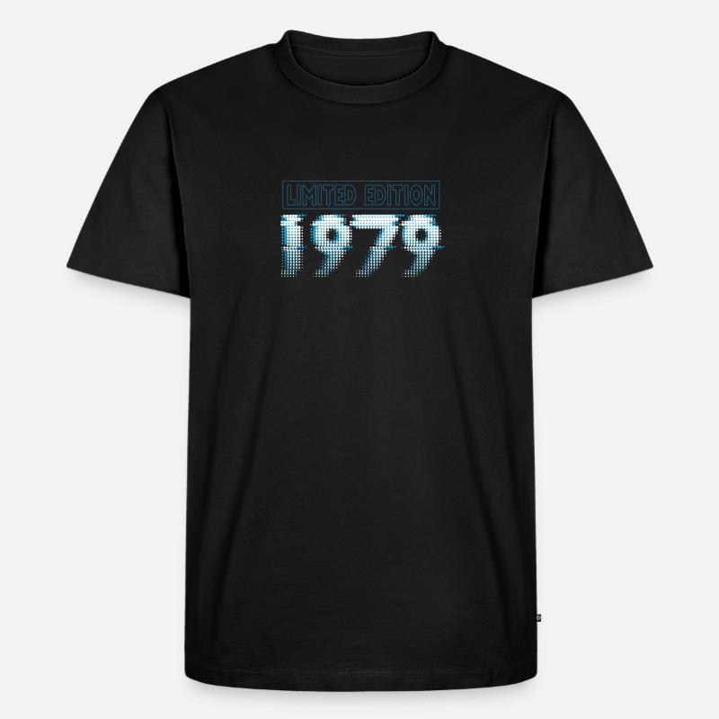 Limited Edition 1979 Graffiti - Männer Premium Bio T-Shirt - Schwarz