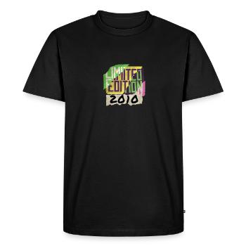 Édition Limitée 2010 Graffiti - T-shirt Premium bio Homme - noir - Devant - Nico (187cm)