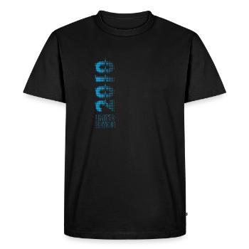 Édition Limitée 2010 Graffiti - T-shirt Premium bio Homme - noir - Devant - Nico (187cm)