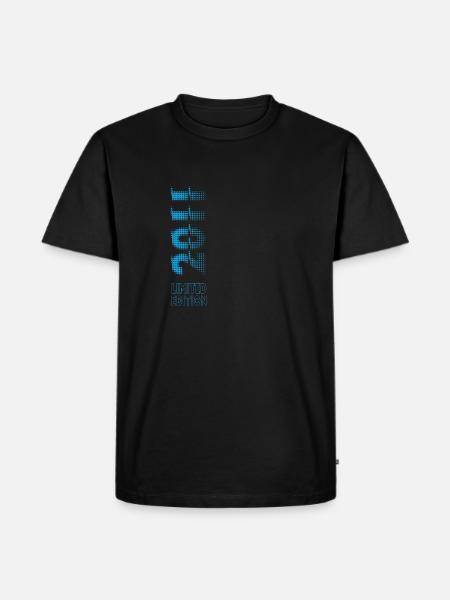 Limited Edition 2011 Graffiti - Männer Premium Bio T-Shirt - Schwarz