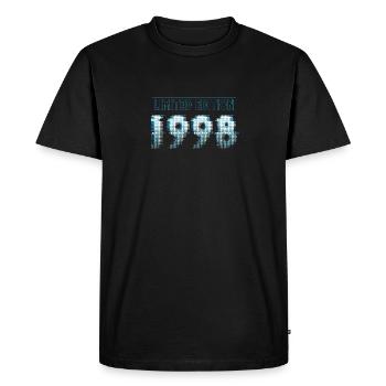 Edition Limitée 1998 Graffiti - T-shirt Premium bio Homme - noir - Devant - Nico (187cm)