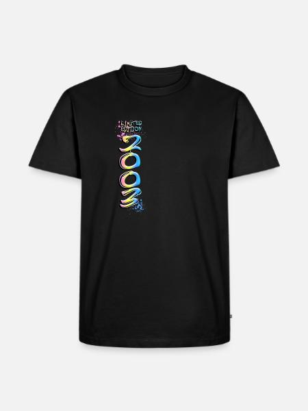 Limited Edition 2003 Graffiti - Men's Premium Organic T-Shirt - black