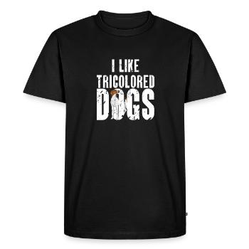 Marcheur arboricole Coonhound - T-shirt Premium bio Homme - noir - Devant - Nico (187cm)