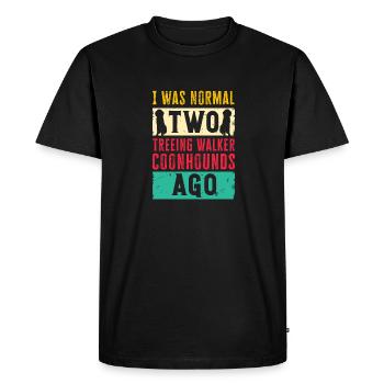 Arboriculture Walker Coonhound - T-shirt Premium bio Homme - noir - Devant - Nico (187cm)