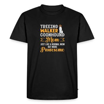Marcheur arboricole Coonhound - T-shirt Premium bio Homme - noir - Devant - Nico (187cm)
