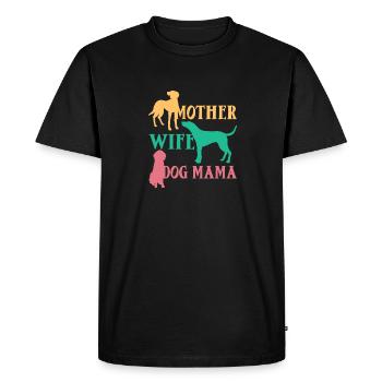 Marcheur arboricole Coonhound - T-shirt Premium bio Homme - noir - Devant - Nico (187cm)