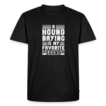 Arboriculture Walker Coonhound - T-shirt Premium bio Homme - noir - Devant - Nico (187cm)