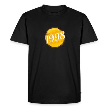 Edition limitée 1998 et toujours aussi sexy - T-shirt Premium bio Homme - noir - Devant - Nico (187cm)