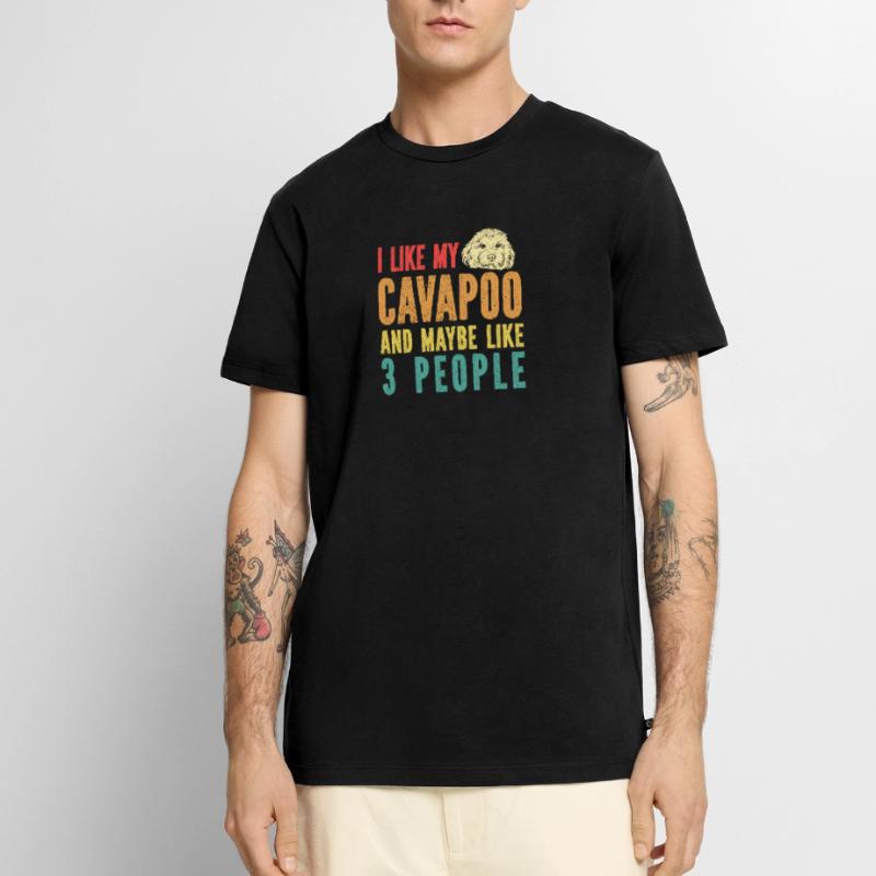 Cavapoo Cavoodle Capoodle Dog Men's Premium Organic T-Shirt