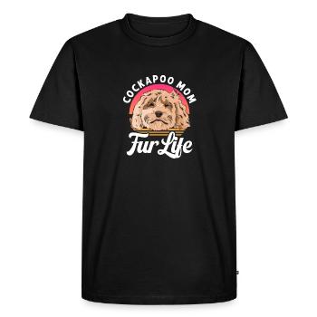 Cockapoo Dog - Men's Premium Organic T-Shirt - black - Front - Nico (187cm)