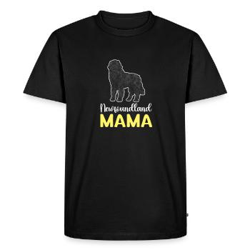 Terre-Neuve Chien de Terre-Neuve - T-shirt Premium bio Homme - noir - Devant - Nico (187cm)