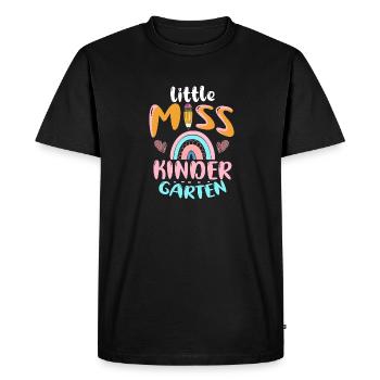 Miss Kindergarten First Day Pre School - Men's Premium Organic T-Shirt - black - Front - Nico (187cm)