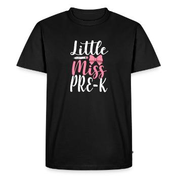 Miss Pre K Kindergarten Preschool Enrollment - Men's Premium Organic T-Shirt - black - Front - Nico (187cm)